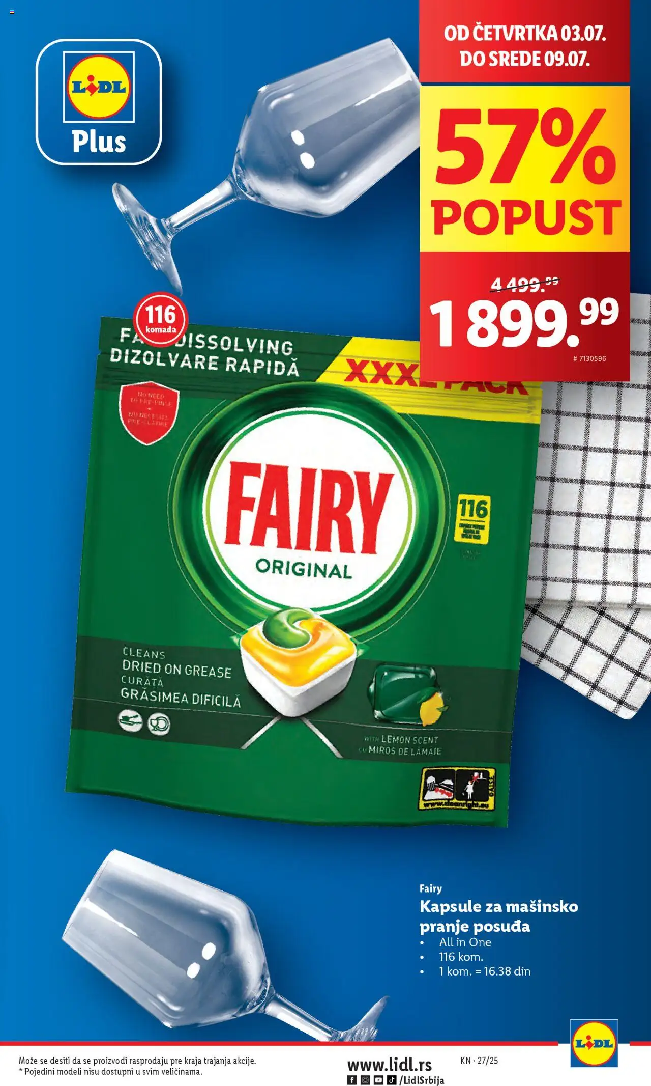 Lidl katalog - važi od 03.07.2025 | Strana: 7 | Proizvode: Kapsule