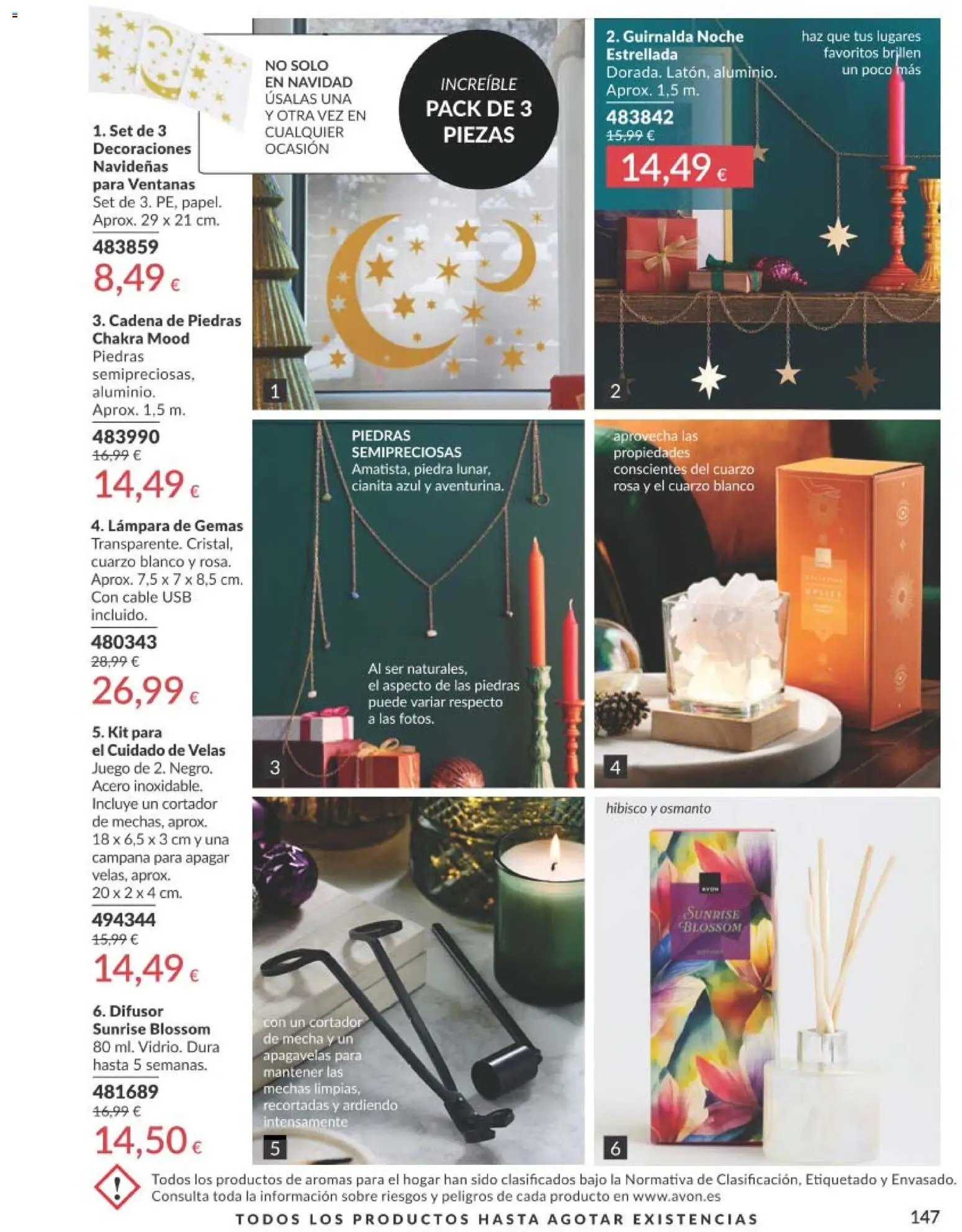 Catálogo AVON campaña 1 │ válido desde el 01.01.2026 | Página: 147 | Productos: Cable, USB, Βραχιόλι, Lámpara