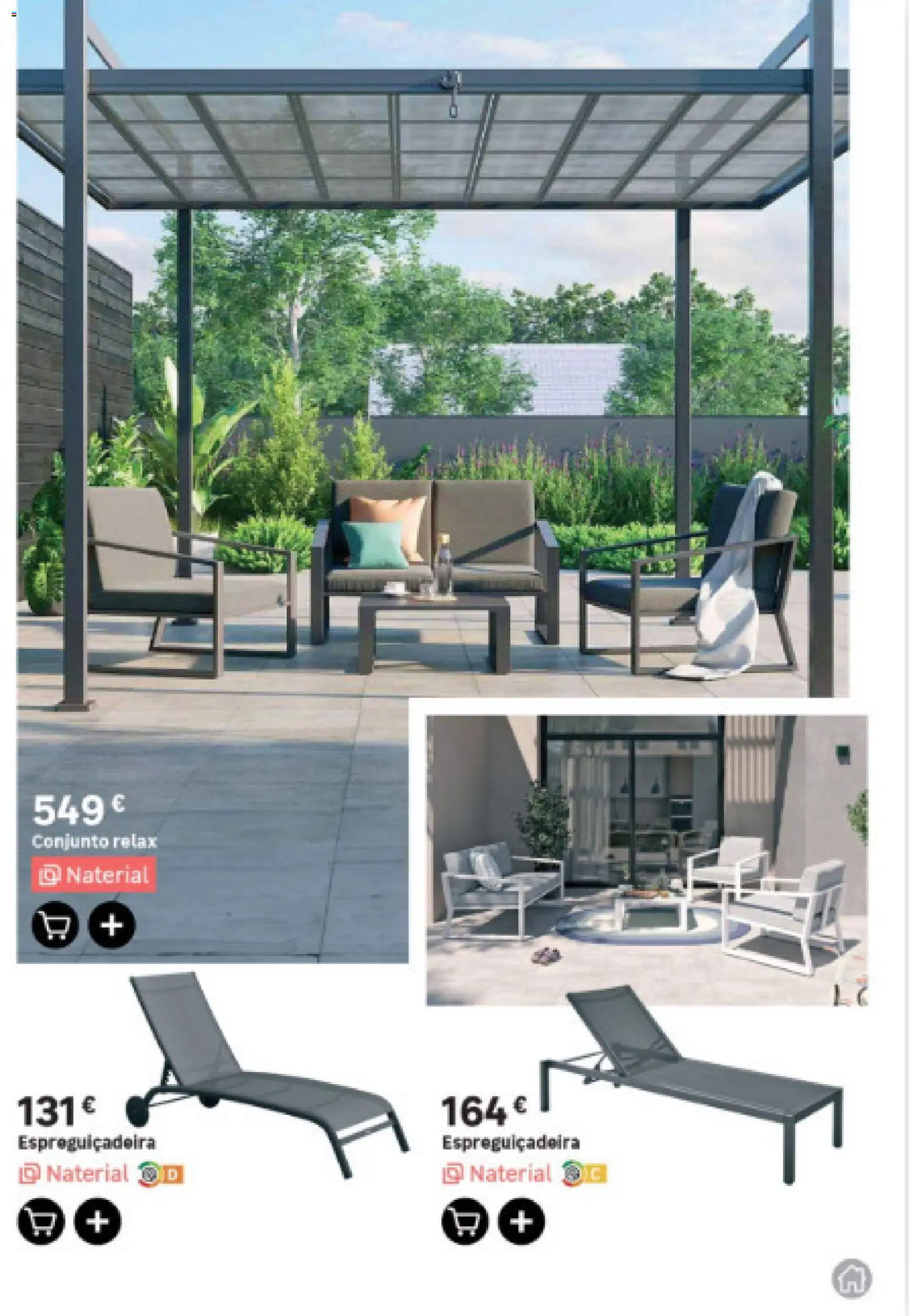 Leroy Merlin Arquipélago dos Açores │ válido de 12.03.2026 | Página: 7 | Produtos: Espreguiçadeira