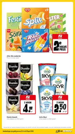 Jumbo folder week   - Voorbeeld van een folder van Jumbo, geldig van 22.04.2026 | Pagina: 18 | Producten: Yoghurt, Kwark, Pavilon, Aardbei