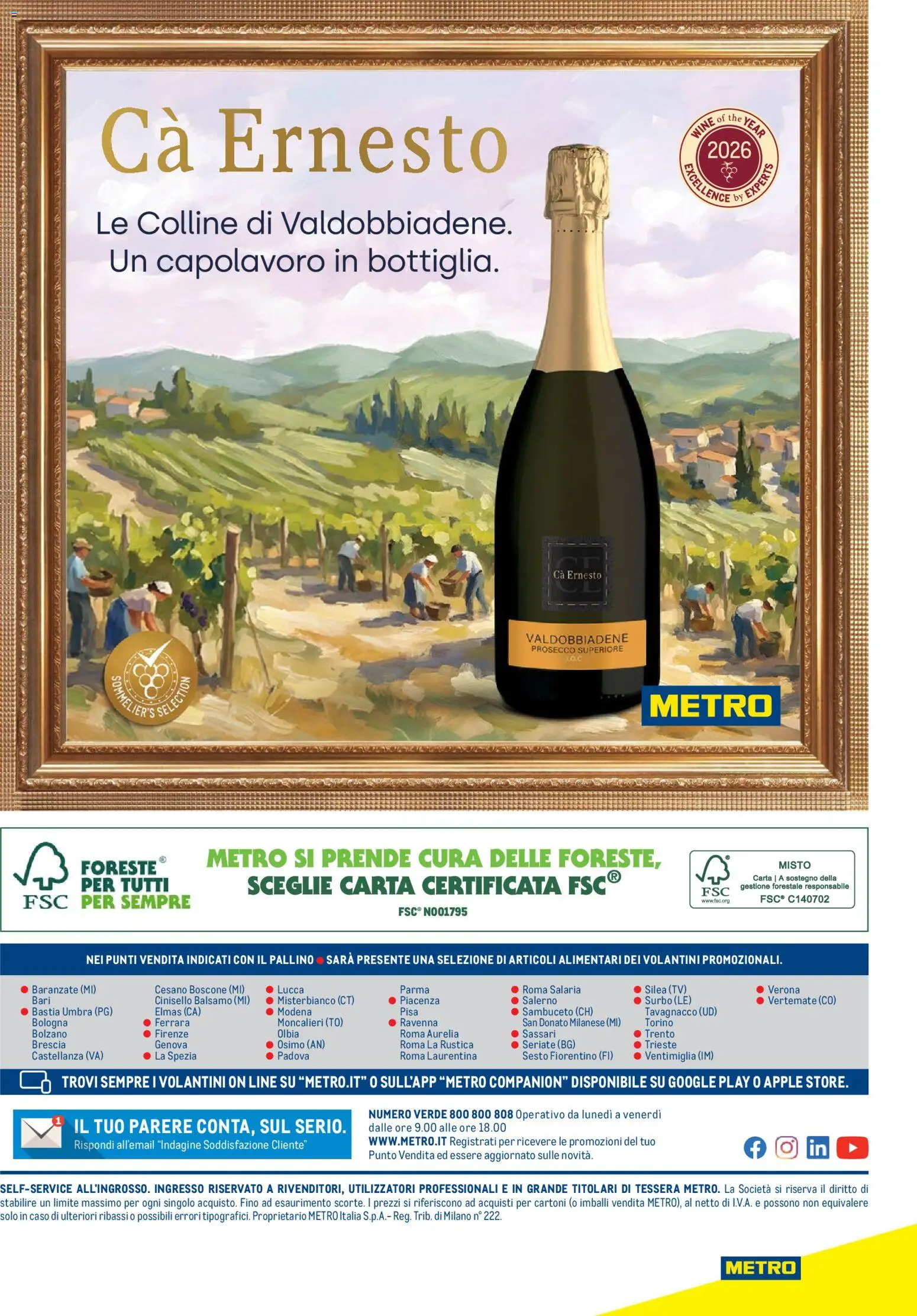 Volantino Metro del 05.03.2026 | Pagina: 40 | Prodotti: Balsamo, Prosecco, The, TV