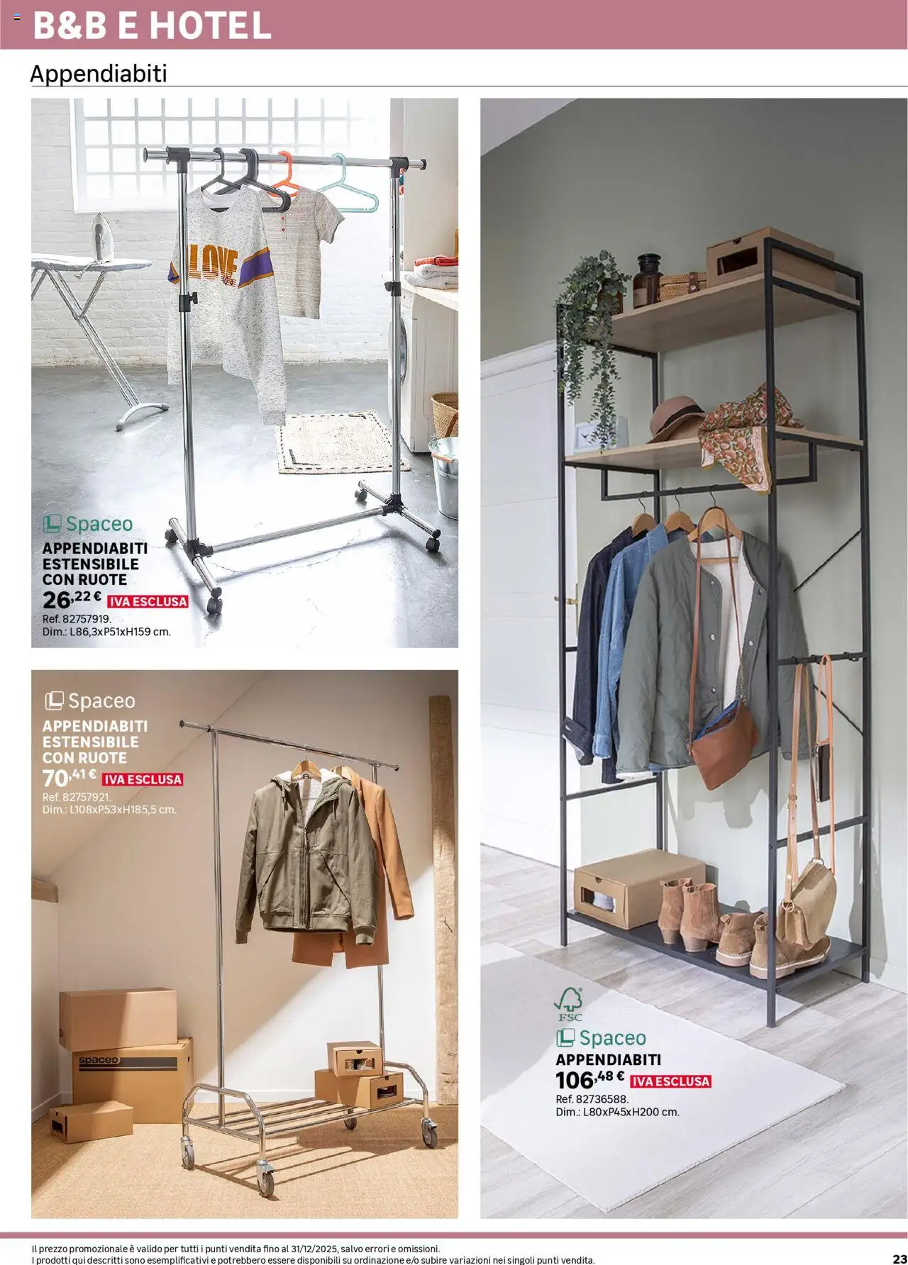 Volantino Leroy Merlin del 02.06.2025 | Pagina: 23 | Prodotti: Appendiabiti