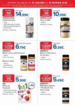 Costco - Prévisualisation de Costco catalogue valide à partir de 19.01.2026 | Page: 7 | Produits: Ail, Poivre, Beurre, Bourbon