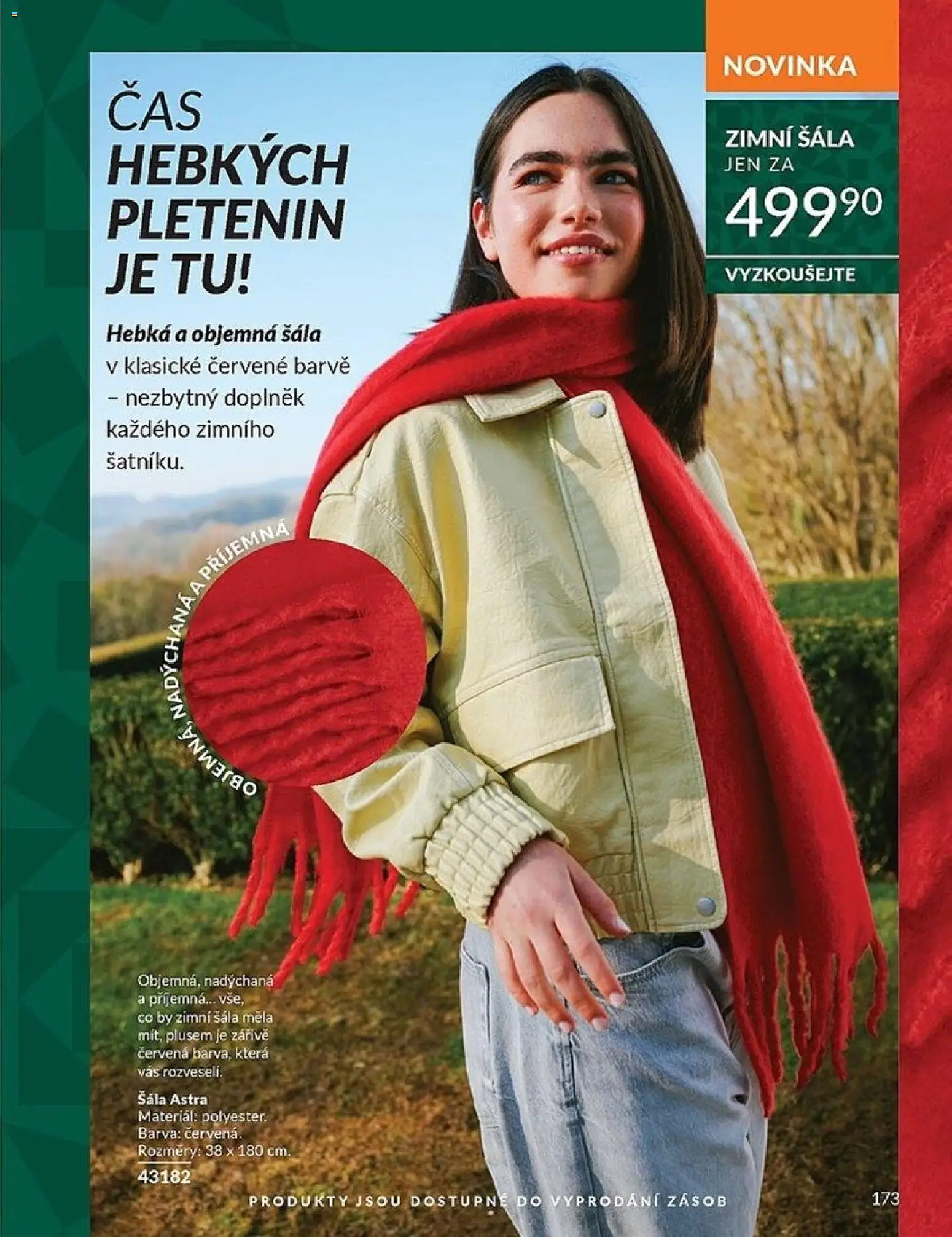 Avon Black Friday od 01.11.2025 | Strana: 173 | Produkty: Šála