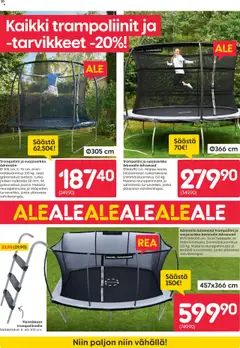  | Sivu: 10 | Tuotteet: Trampoliini