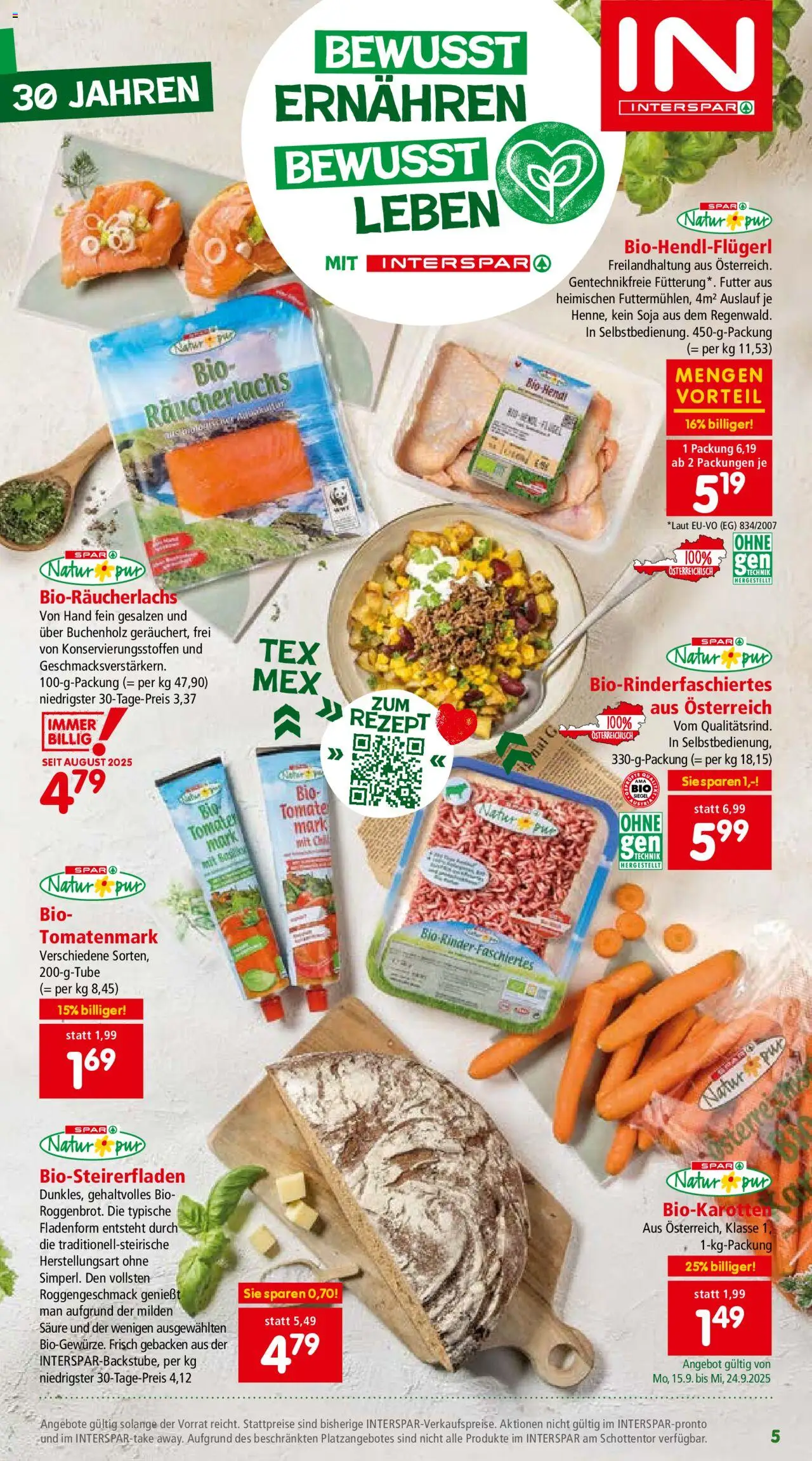 Interspar Bewusst Ernähren gültig ab 11.09.2025 | Seite: 5