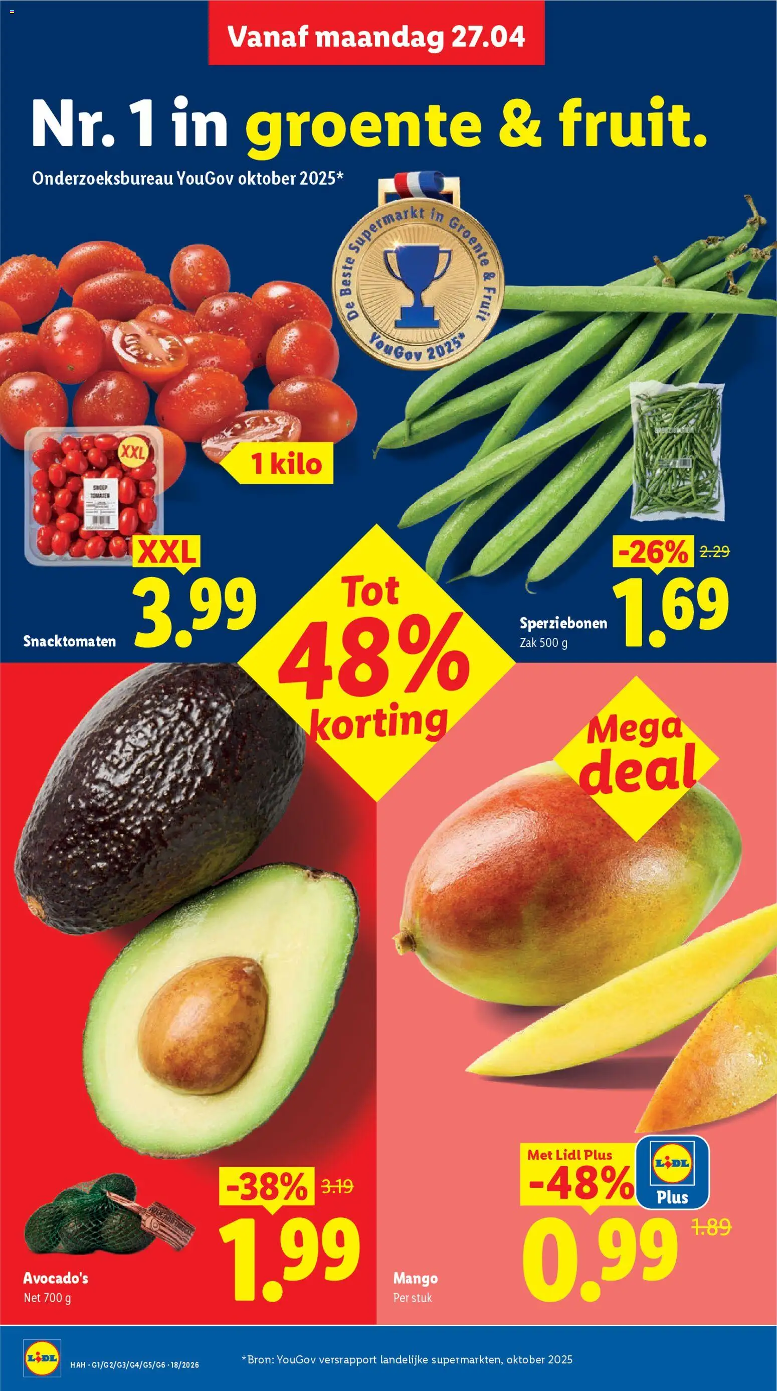 {H1} | Pagina: 8 | Producten: Zak, Fruit, Mango