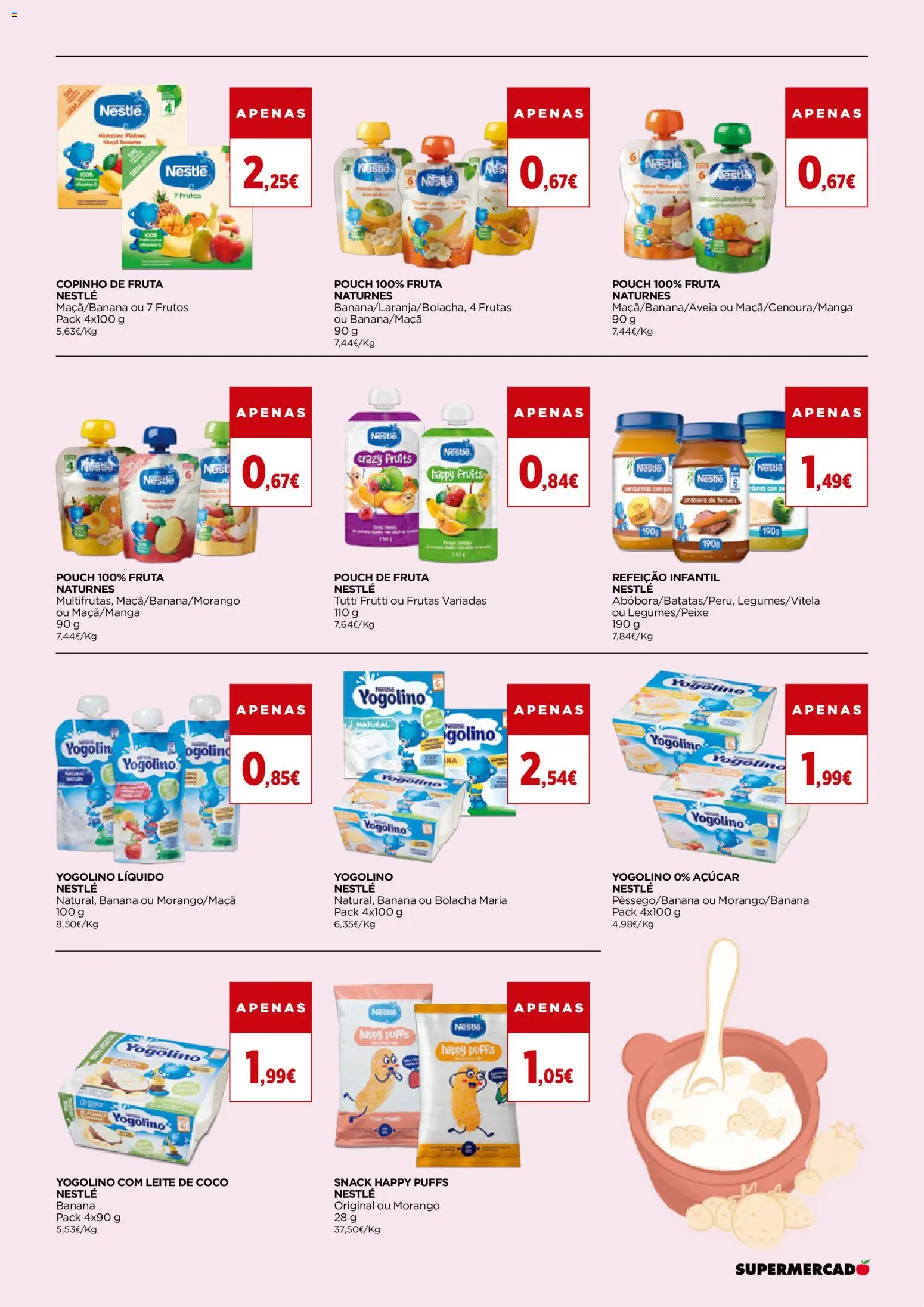 El Corte Ingles folheto │ válido de 16.01.2026 | Página: 5 | Produtos: Banana, Leite, Nestlé, Açúcar