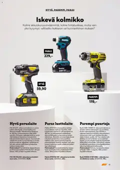 K-Rauta-mainoslehti voimassa 01.09.2025 alkaen | Sivu: 69
