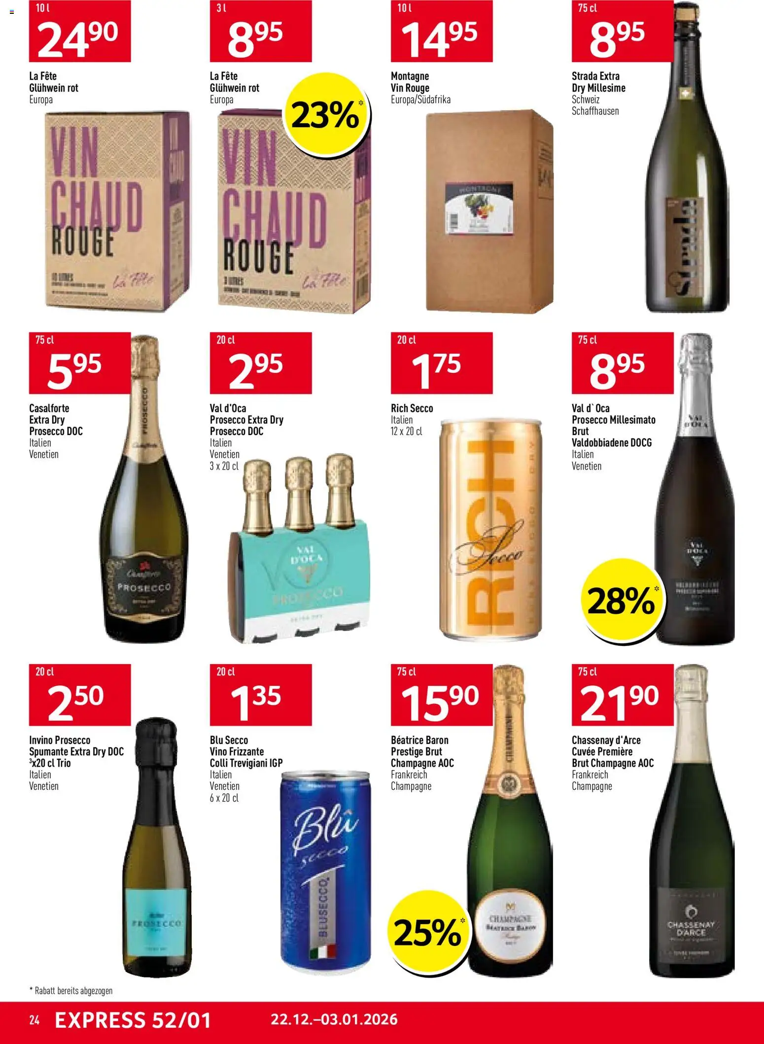 Prodega Aktionen – gültig ab 22.12.2025 | Seite: 24 | Produkte: Rouge