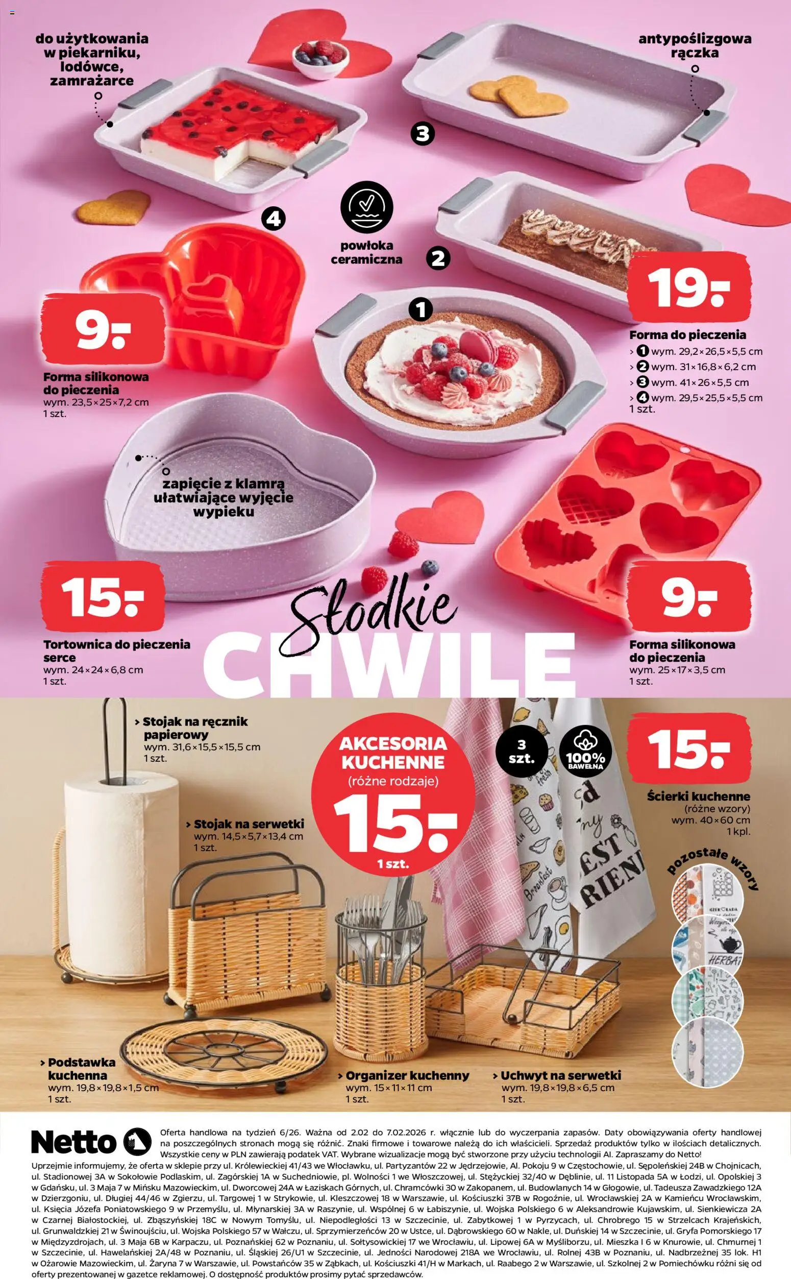 Netto gazetka - Non Food od 02.02.2026 | Strona: 3 | Produkty: Ścierki kuchenne, Ręcznik papierowy