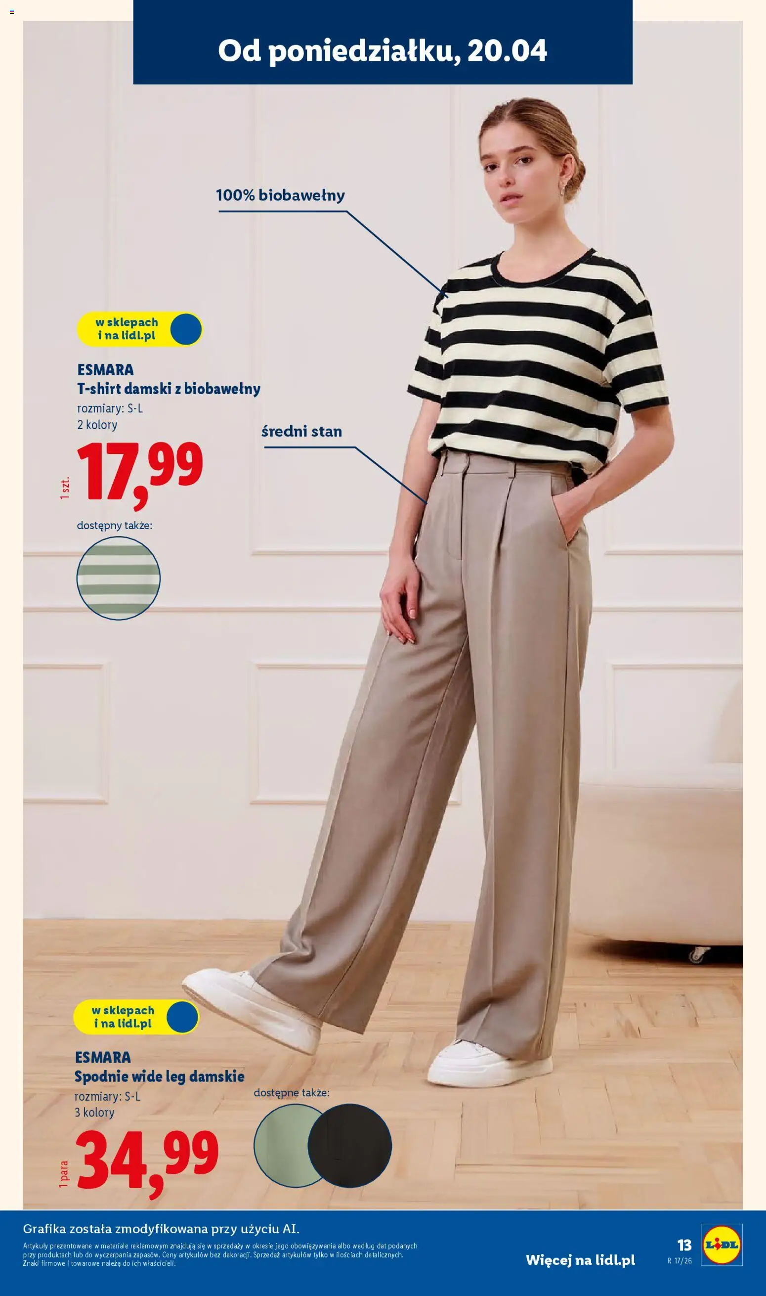 Lidl Katalog od 20.04.2026 | Strona: 11 | Produkty: Spodnie