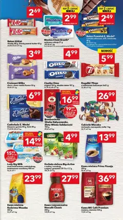 Pogląd oferty "Lewiatan gazetka - Bydgoszcz" - ważna od 26.02.2026 | Strona: 5 | Produkty: Pigwa, Kawa mielona Prima, Herbata, Cukierki