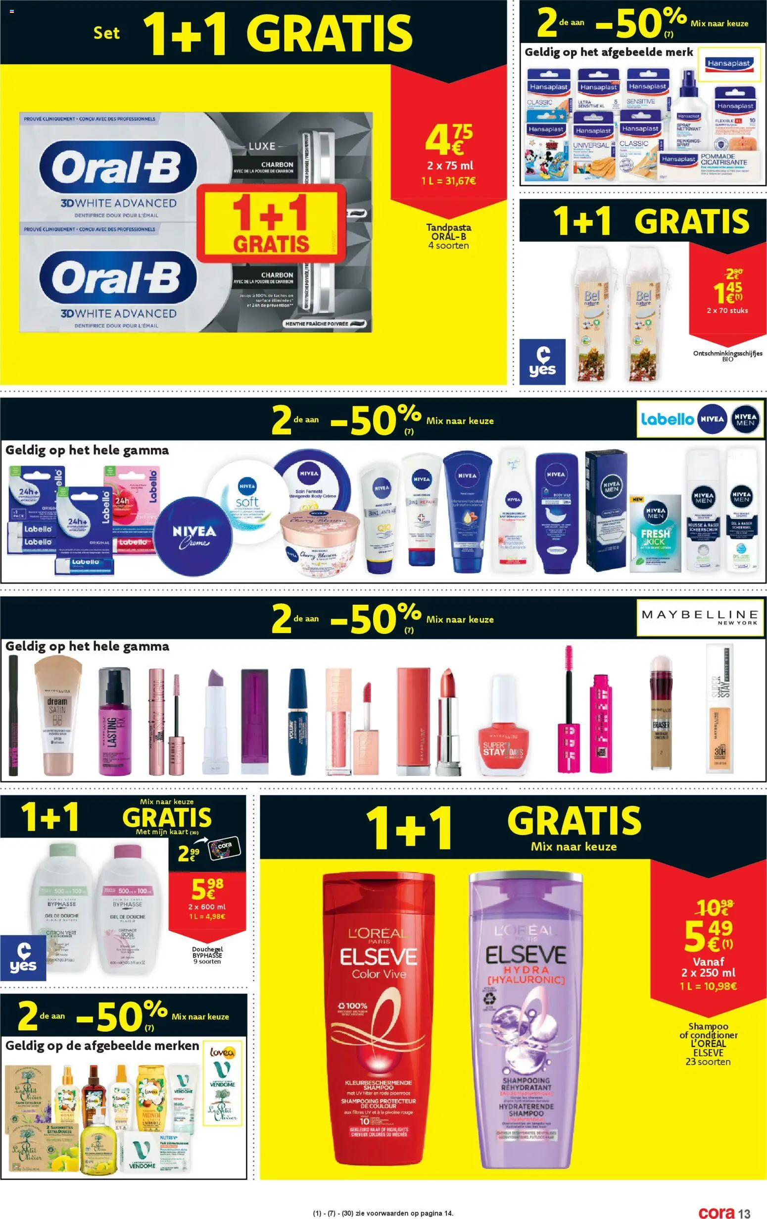 {H1} | Pagina: 13 | Producten: La, Shampoo, Scheerschuim, Tandpasta