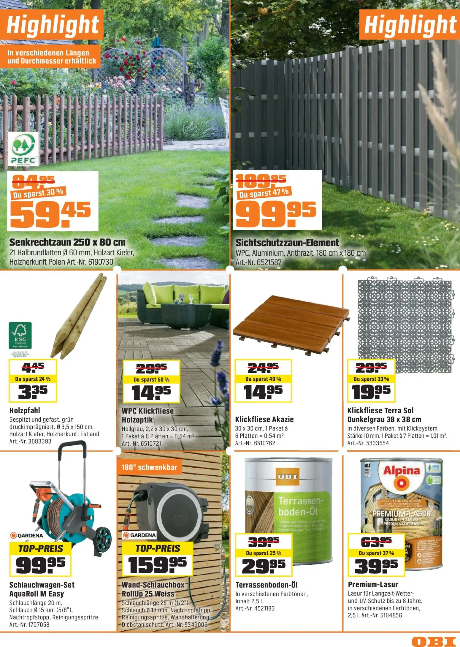 OBI - ALLES MACHBAR. BIBERSTARKE ANGEBOTE. – gültig ab 28.04.2026 | Seite: 7