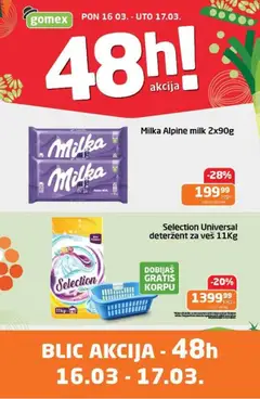 Gomex katalog Blic akcija - pregled Gomex kataloga - važi od 16.03.2026
