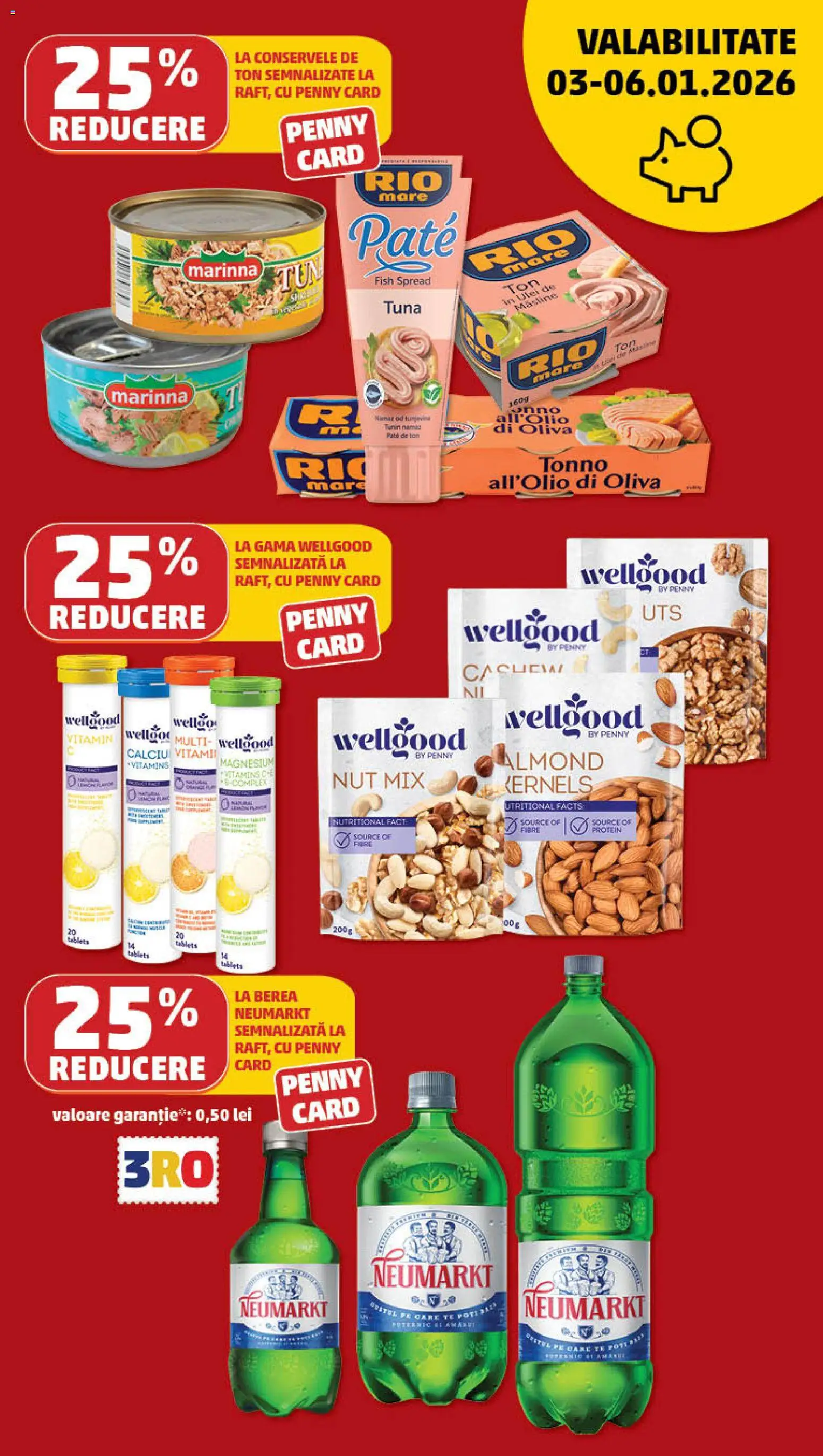 Noul catalog PENNY – valabil de la 27.12.2025 | Pagină: 23 | Produse: Pate, Măsline, Ulei