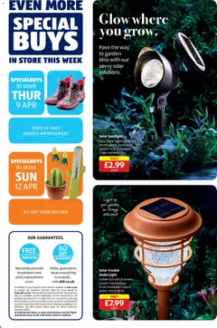 Preview of Aldi - Weekly offers UK Specialbuys valid from 09.04.2026 | Page: 6 | Products: Kitchen, Bancs de Musculation