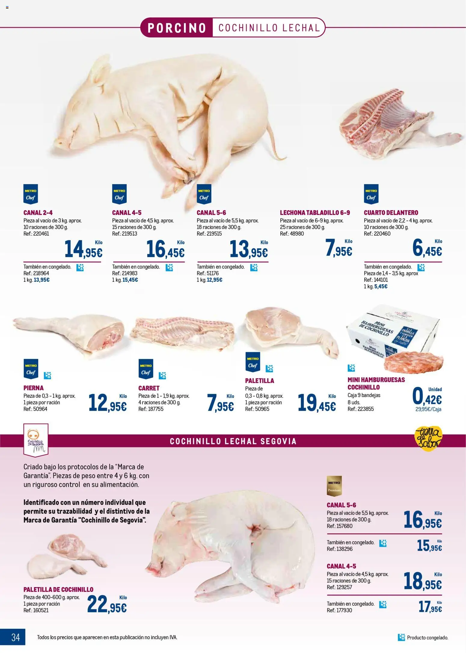 Makro - Expertos en carnes │ válido desde el 09.03.2026 | Página: 34 | Productos: Peso, Parrilla, Plancha, Caja