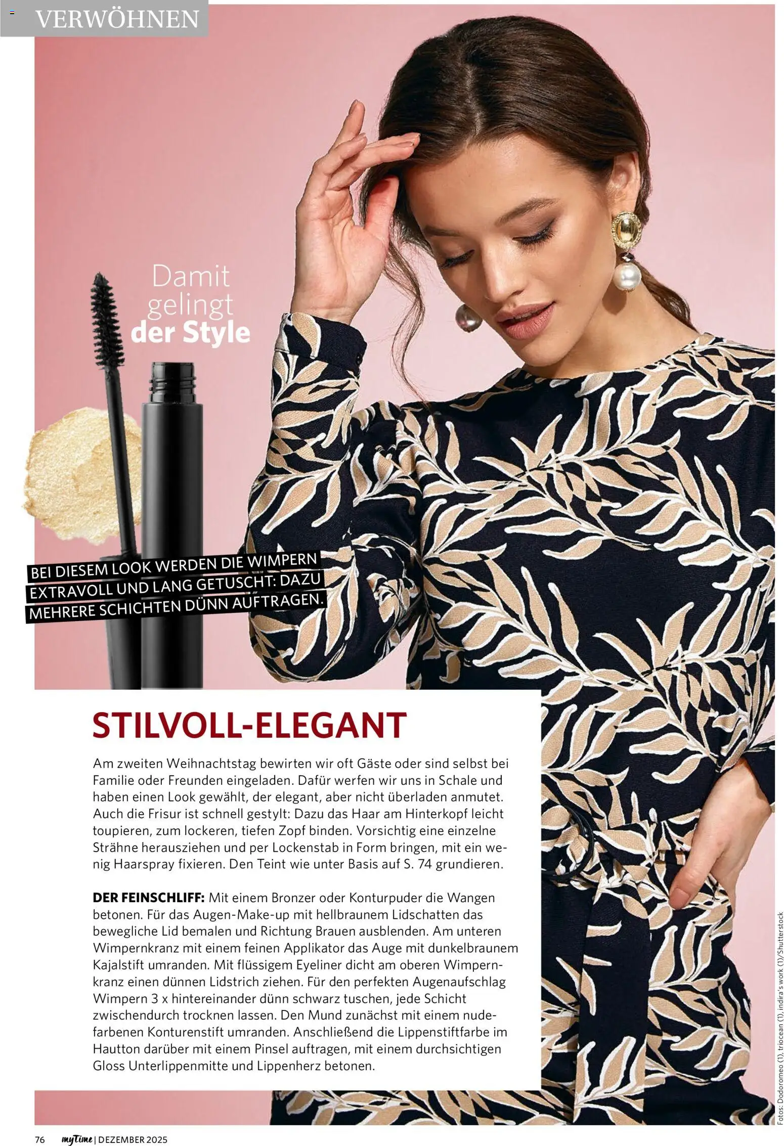 Famila Nordwest  myTime Dezember 2025 – gültig ab 01.12.2025 | Seite: 76 | Produkte: Bronzer, Pinsel, Lidschatten, Eyeliner