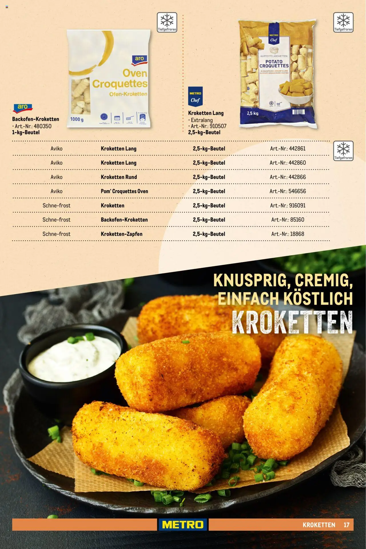 Metro - Pommessortiment – gültig ab 01.03.2025 | Seite: 17