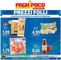 Anteprima del volantino Paghi Poco Elenco catalogo valido a partire dal 10.10.2025
