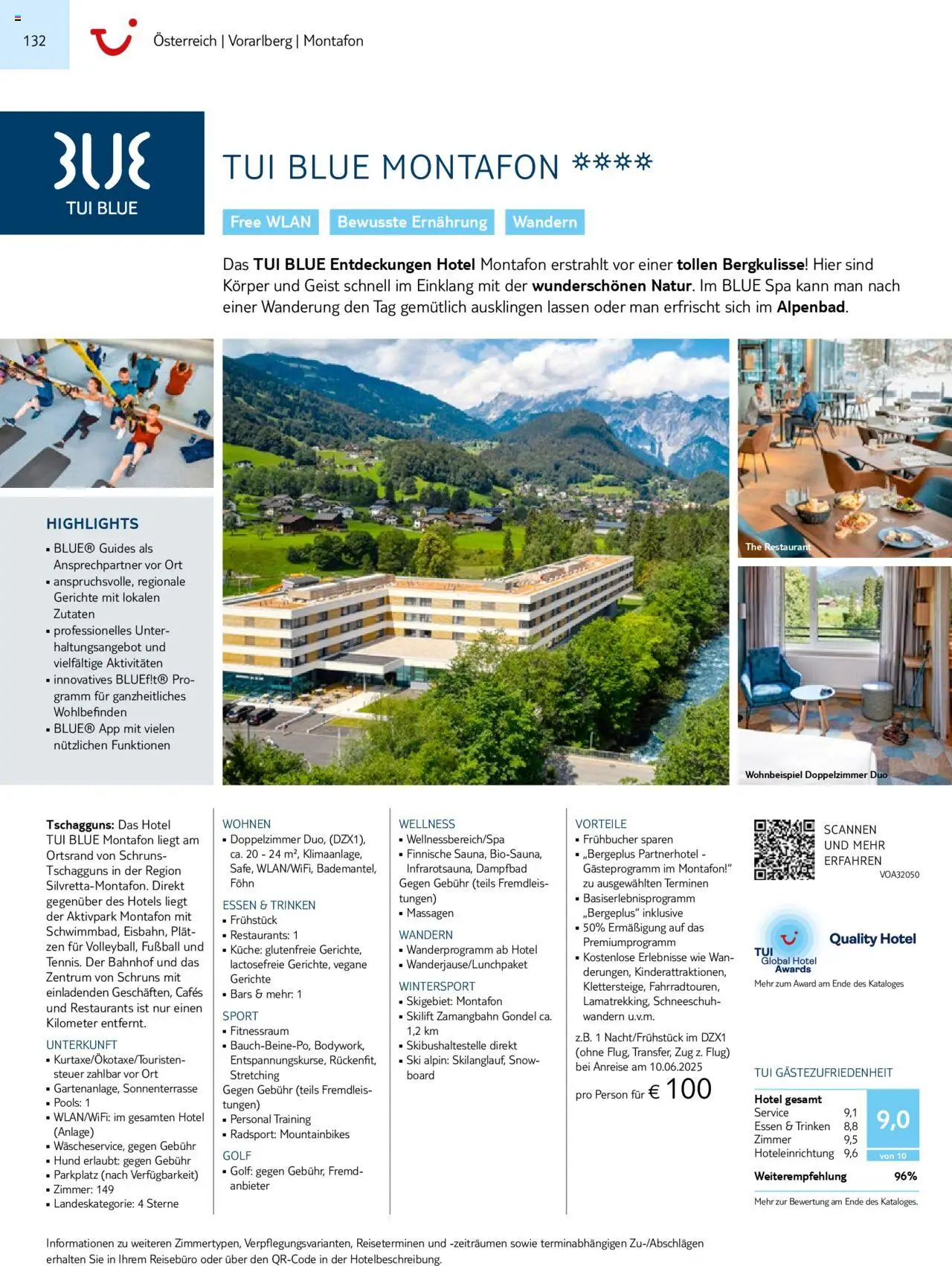 TUI Prospekt 	 – gültig ab 01.11.2024 | Seite: 132 | Produkte: Küche, Fußball, Ski, Föhn