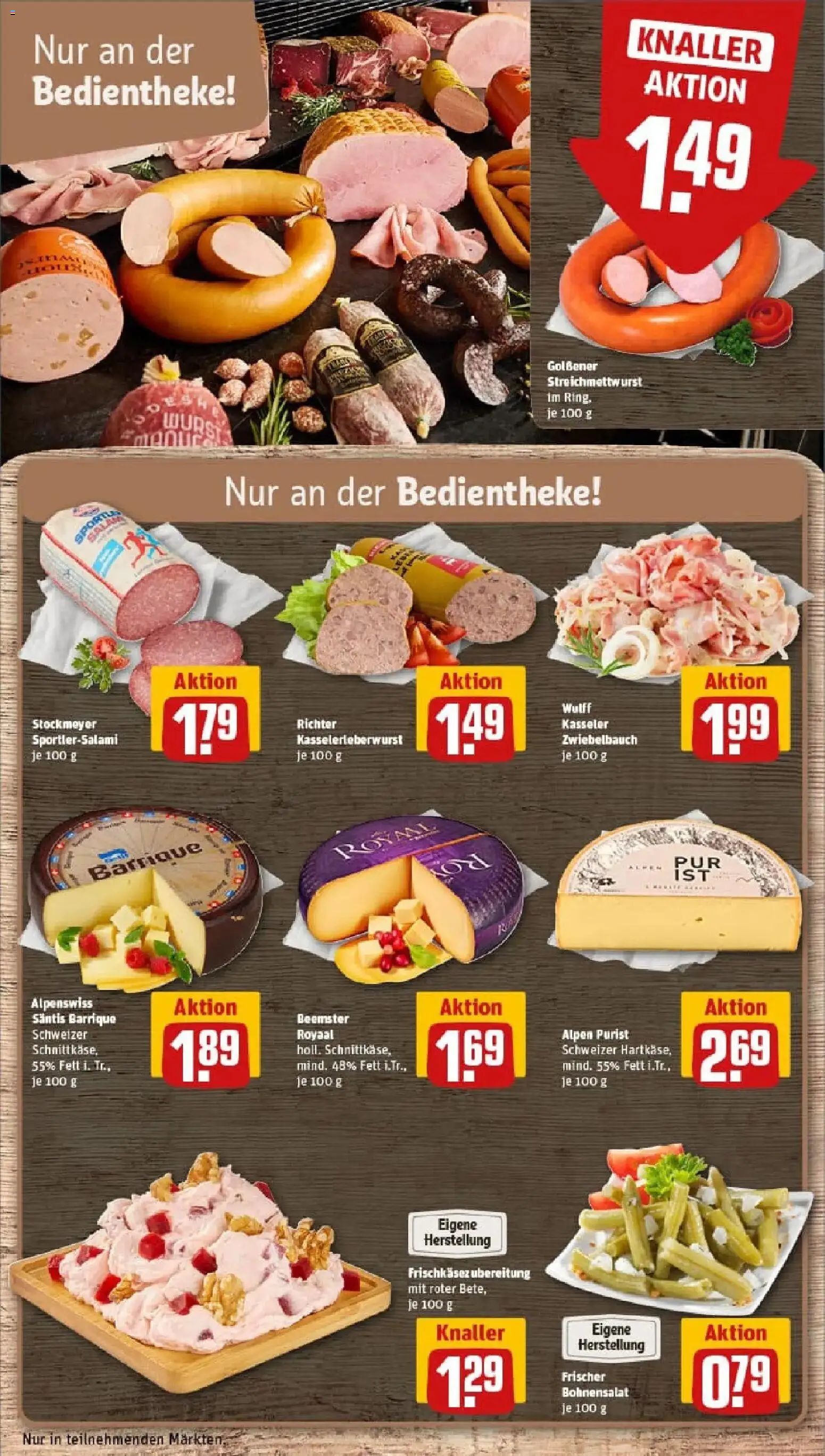 Rewe prospekt Berlin / Prenzlauer Berg	 – gültig ab 04.01.2026 | Seite: 11 | Produkte: Wurst, Salami