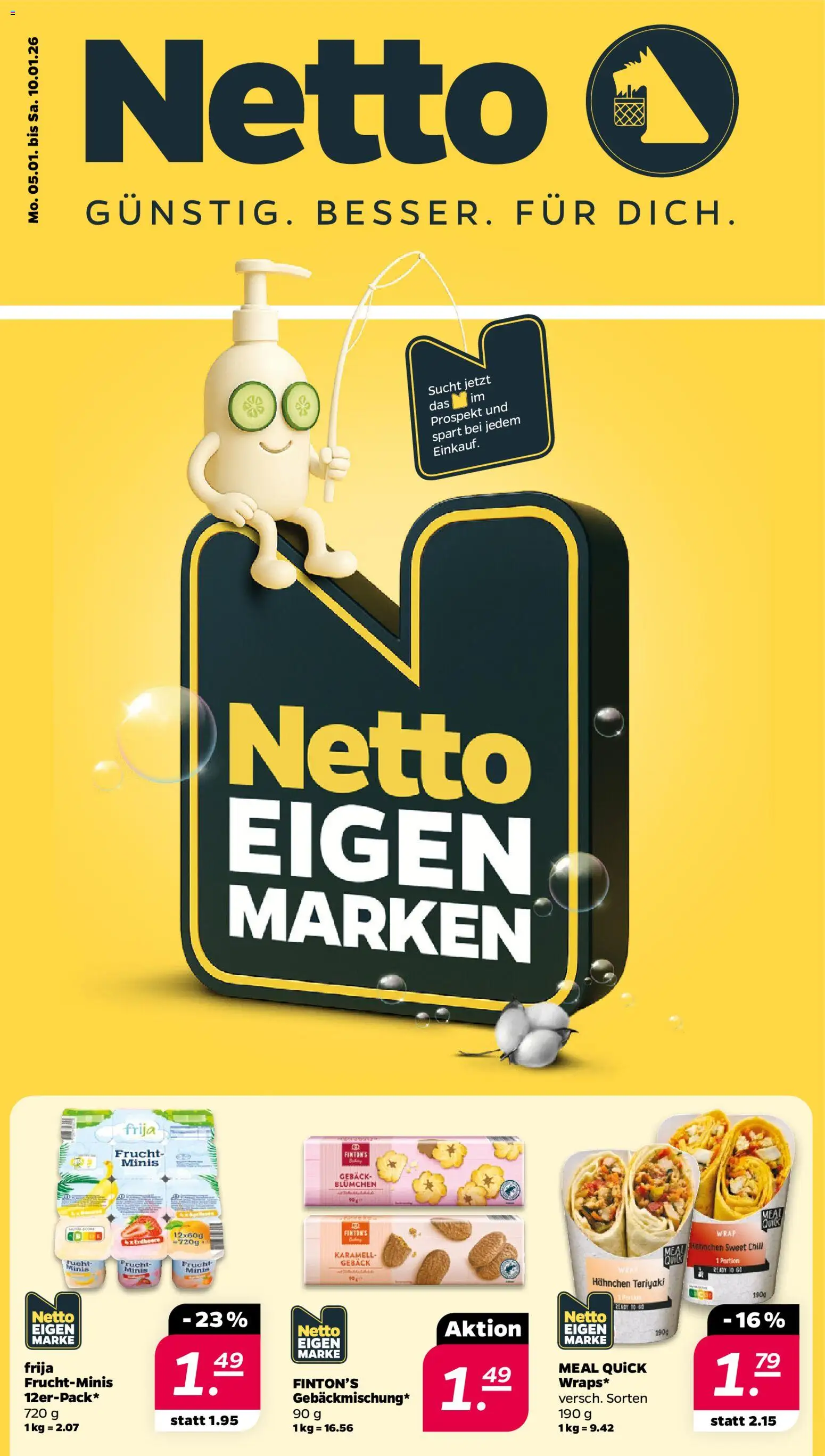 Netto Prospekt 	 – gültig ab 05.01.2026 | Seite: 10 | Produkte: Hahnchen, Chili