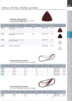 Makita-mainoslehti voimassa 24.03.2026 alkaen | Sivu: 365 | Tuotteet: Monitoimikone, Käsineet