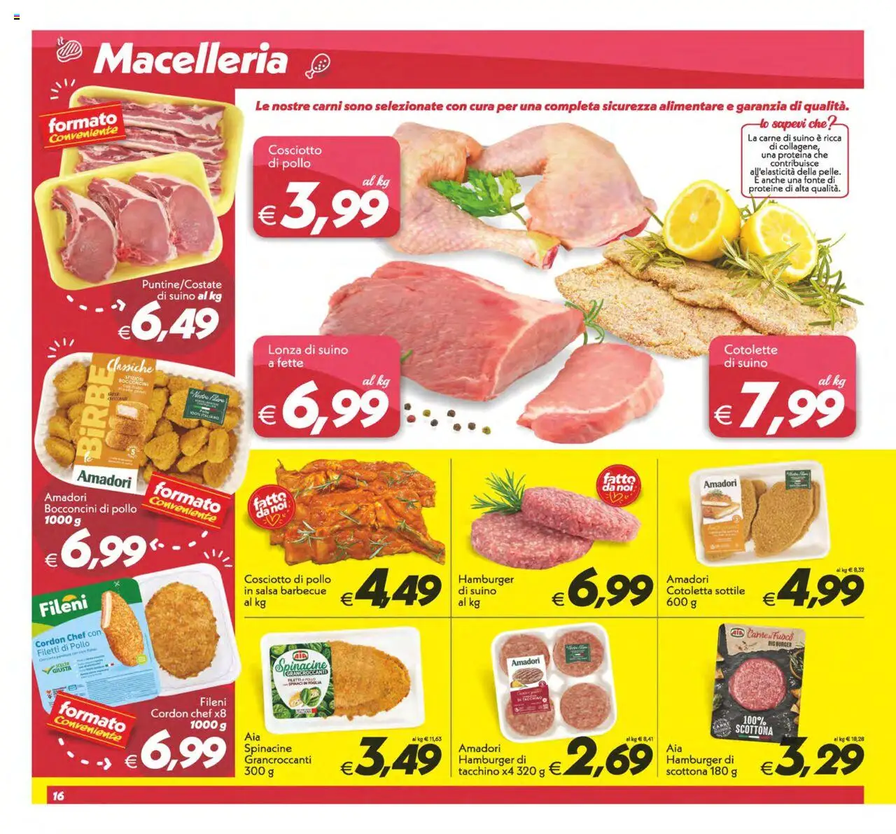 Volantino SuperConveniente del 12.09.2025 | Pagina: 16 | Prodotti: Suino, Tacchino, Barbecue, Salsa barbecue