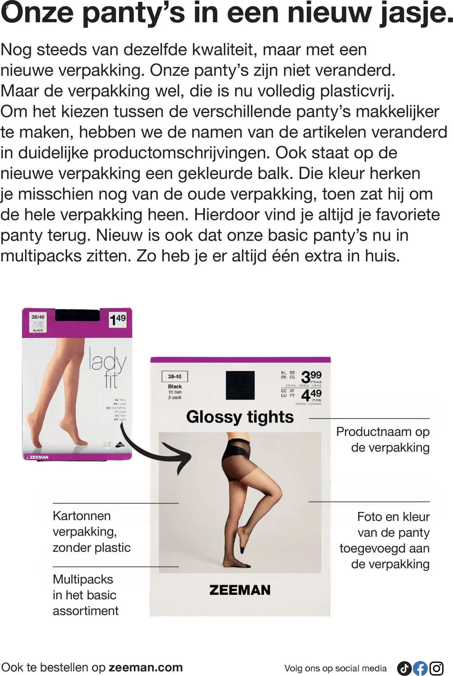 {H1} | Pagina: 28 | Producten: Panty