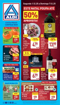 Pré-visualização Aldi folheto válido de 01.12.2025