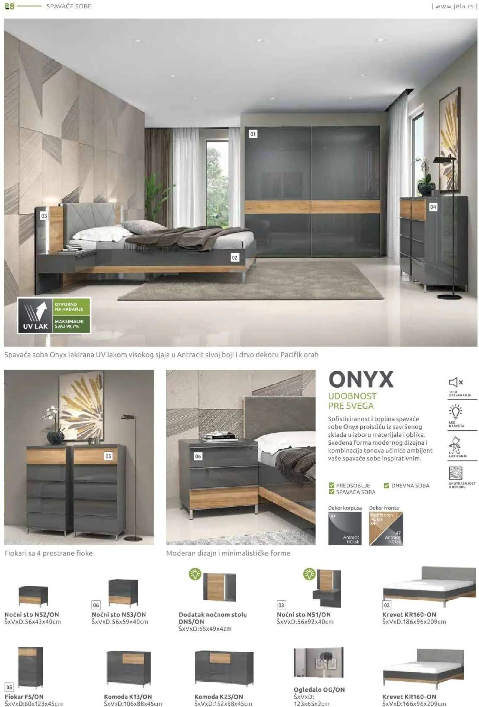 Jela katalog - važi od 09.03.2026 | Strana: 88 | Proizvode: Krevet, Sto, Ogledalo, Orah