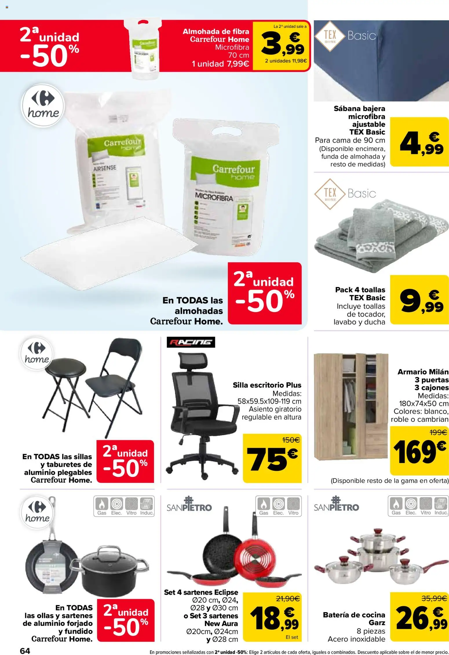 Carrefour folleto │ válido desde el 15.01.2026 | Página: 68 | Productos: Cama, Almohada, Armario, Ducha