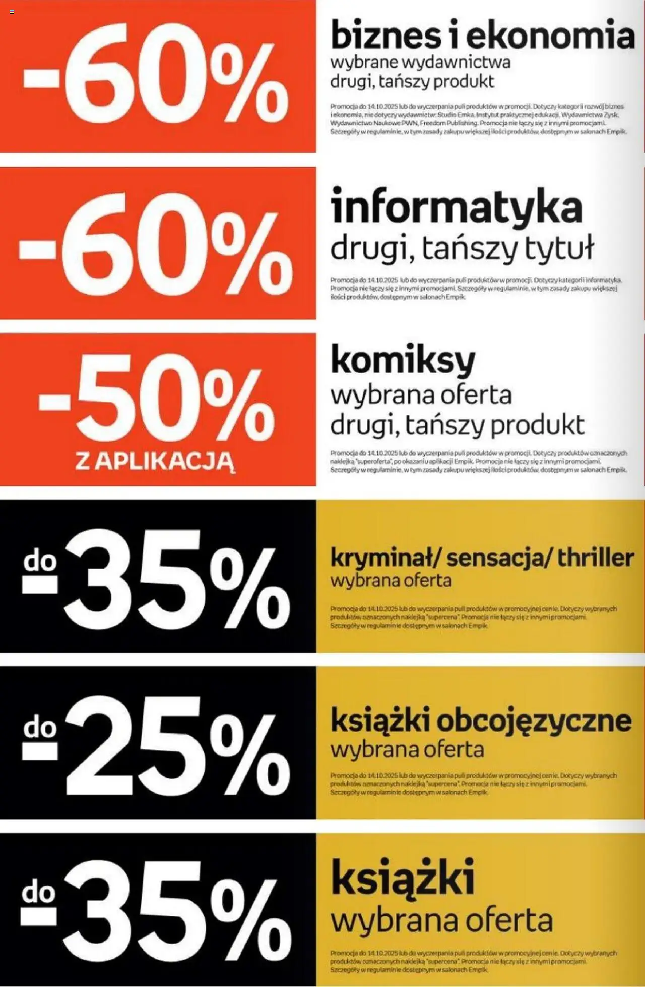 Empik promocje od 24.09.2025 | Strona: 144 | Produkty: Książki