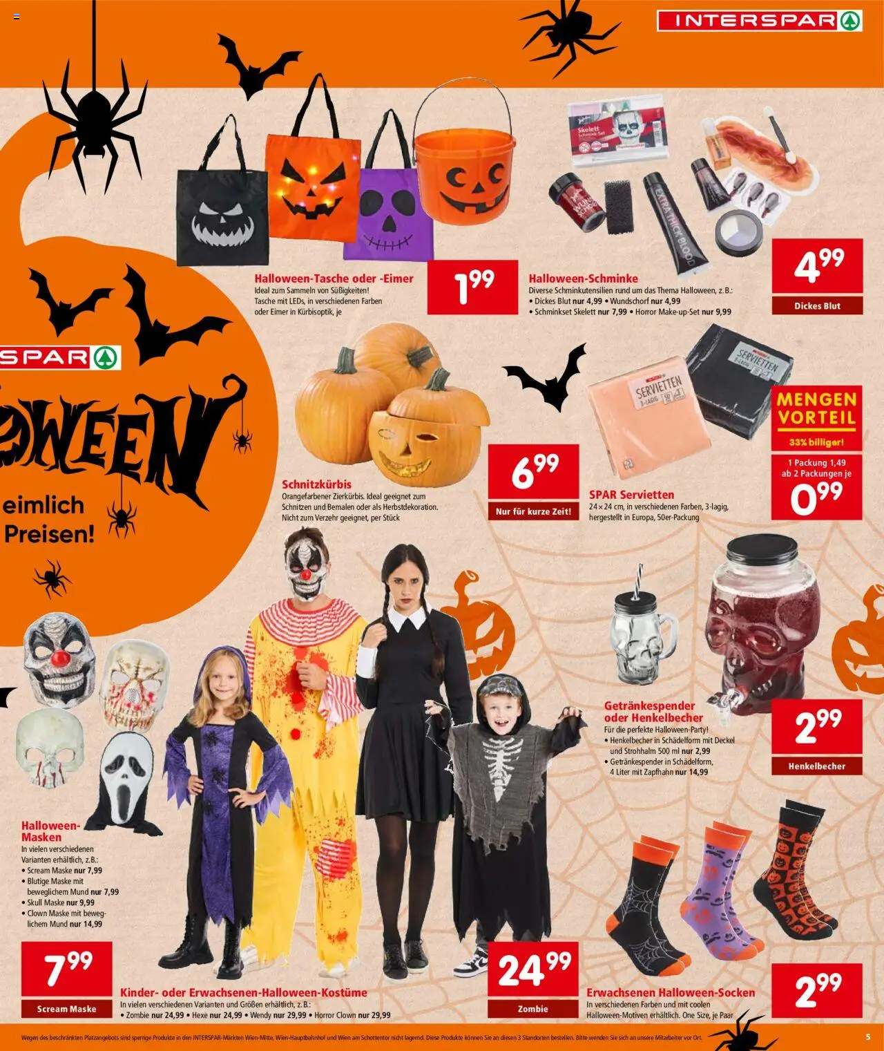 Interspar Flugblatt - Wien gültig ab 16.10.2025 | Seite: 6 | Produkte: Süßigkeiten, Tasche, Maske