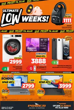 Eksempel på tilbudsavis Power - Ultimate Low Weeks! fra butik Power gyldig fra 11.07.2025