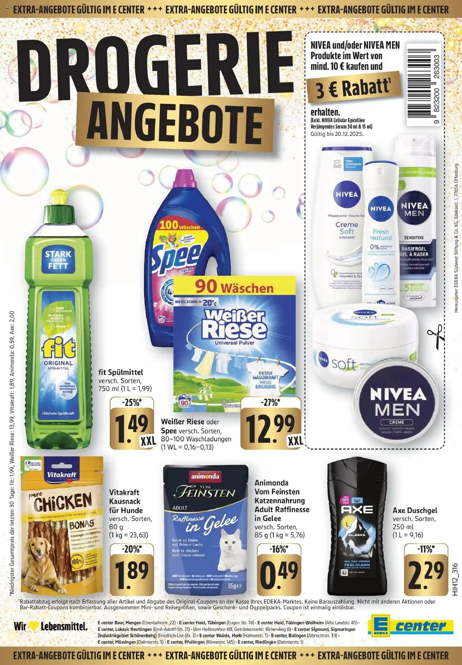 Edeka prospekt Mengen	 – gültig ab 14.12.2025 | Seite: 46 | Produkte: Öl, Creme, Lachs, Serum