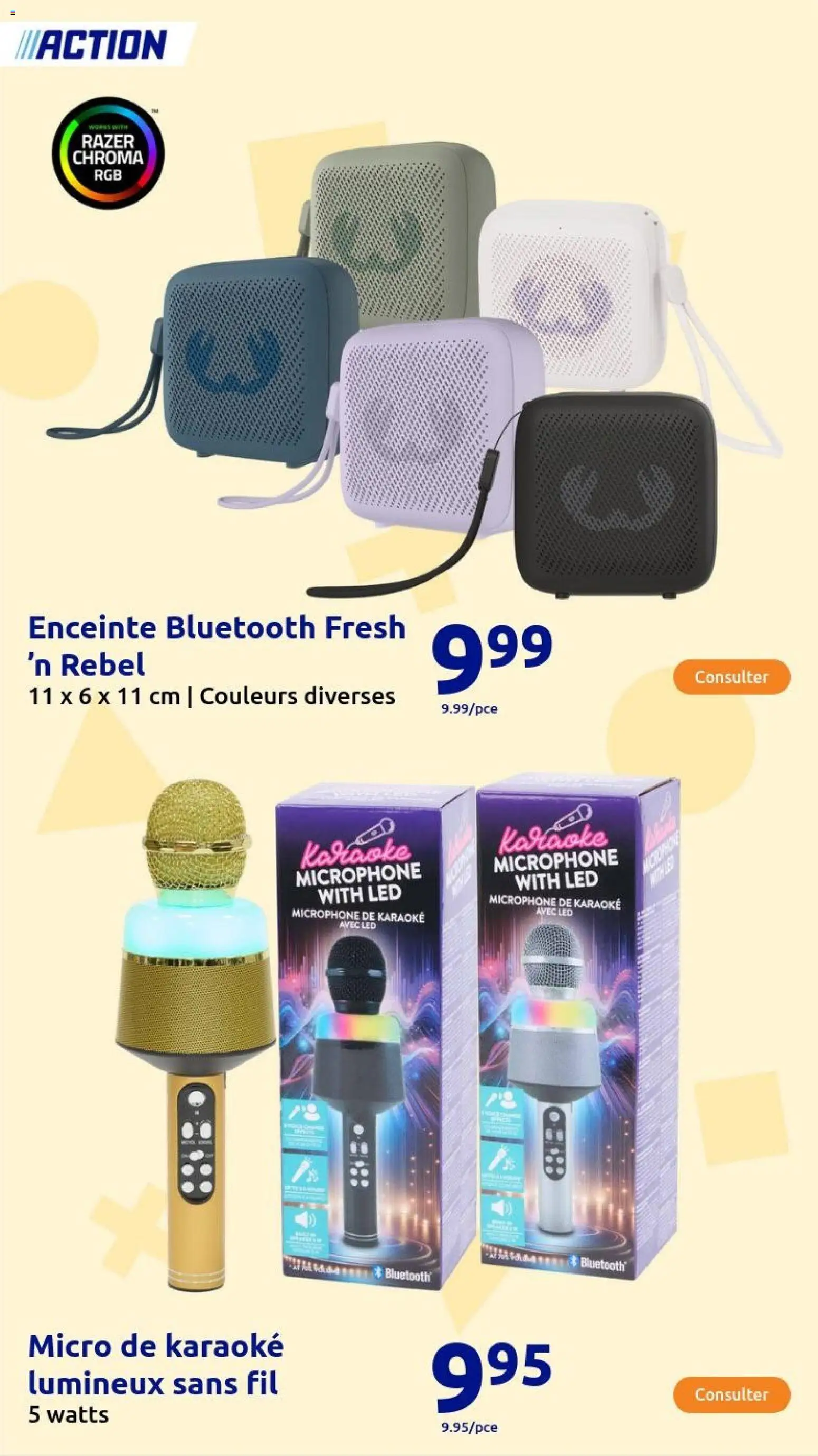 {H1} | Page: 155 | Produits: Microphone, Enceinte, Enceinte bluetooth