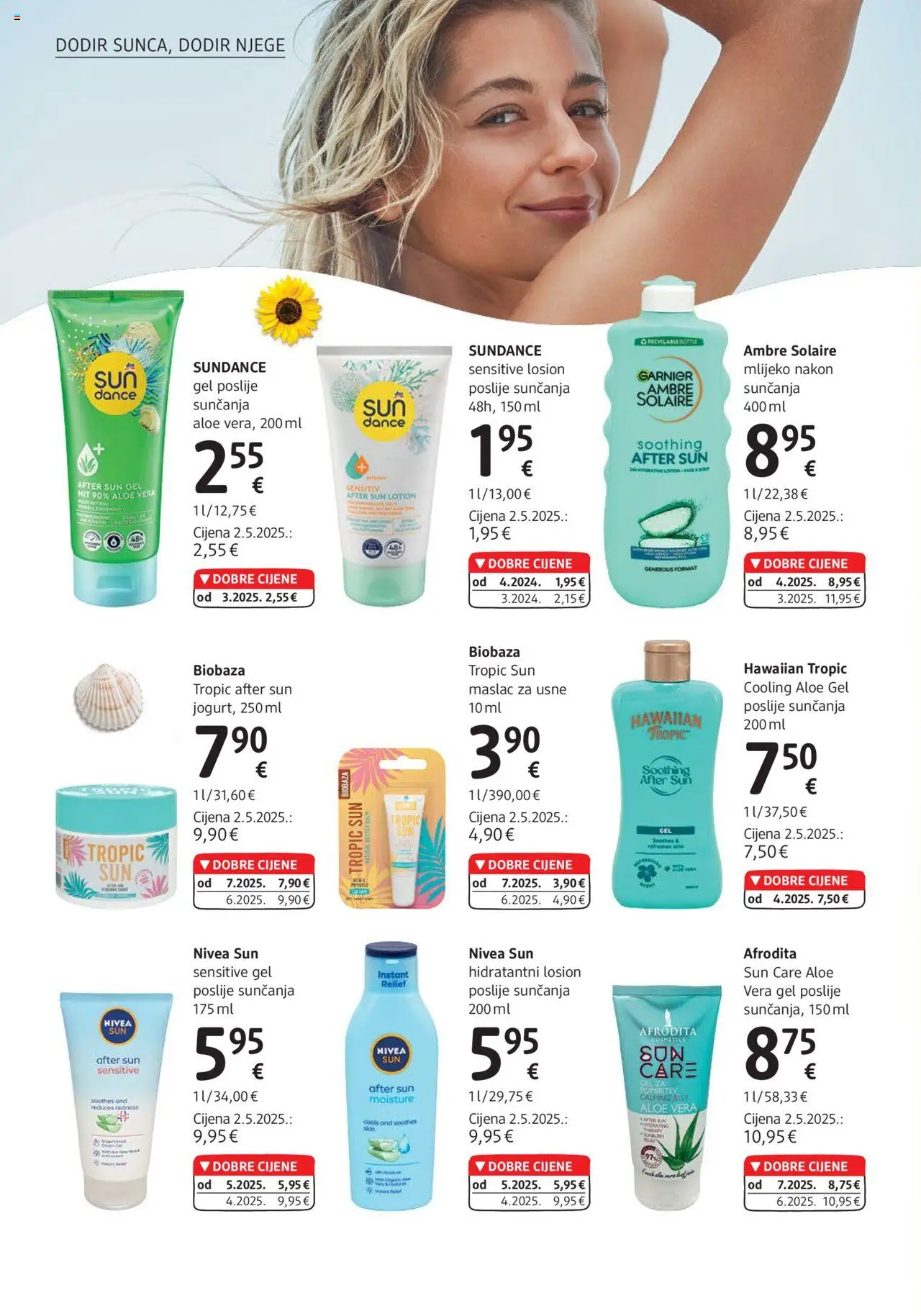 DM katalog | vrijedi od 01.08.2025 | Stranica: 4 | Proizvodi: Mlijeko, Maslac, Nivea, Garnier