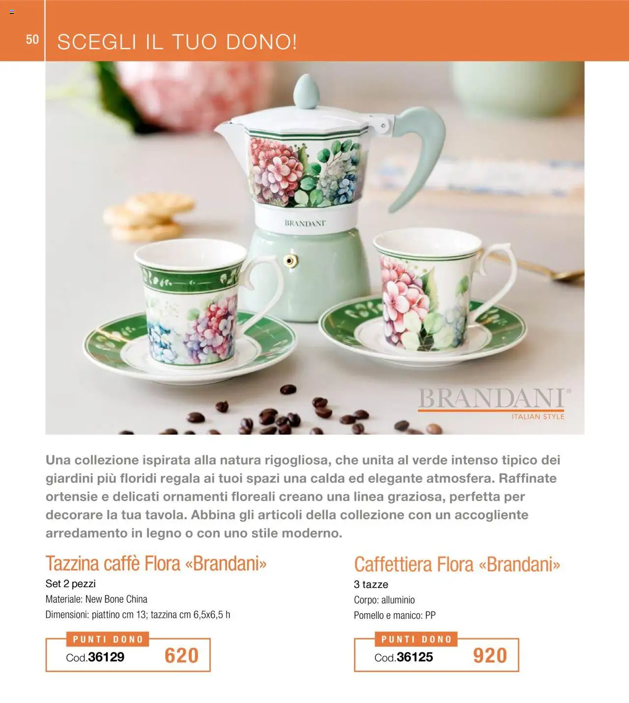 Volantino Stanhome del 05.08.2025 | Pagina: 50 | Prodotti: Caffè, Caffettiera, Tazzina, Alluminio