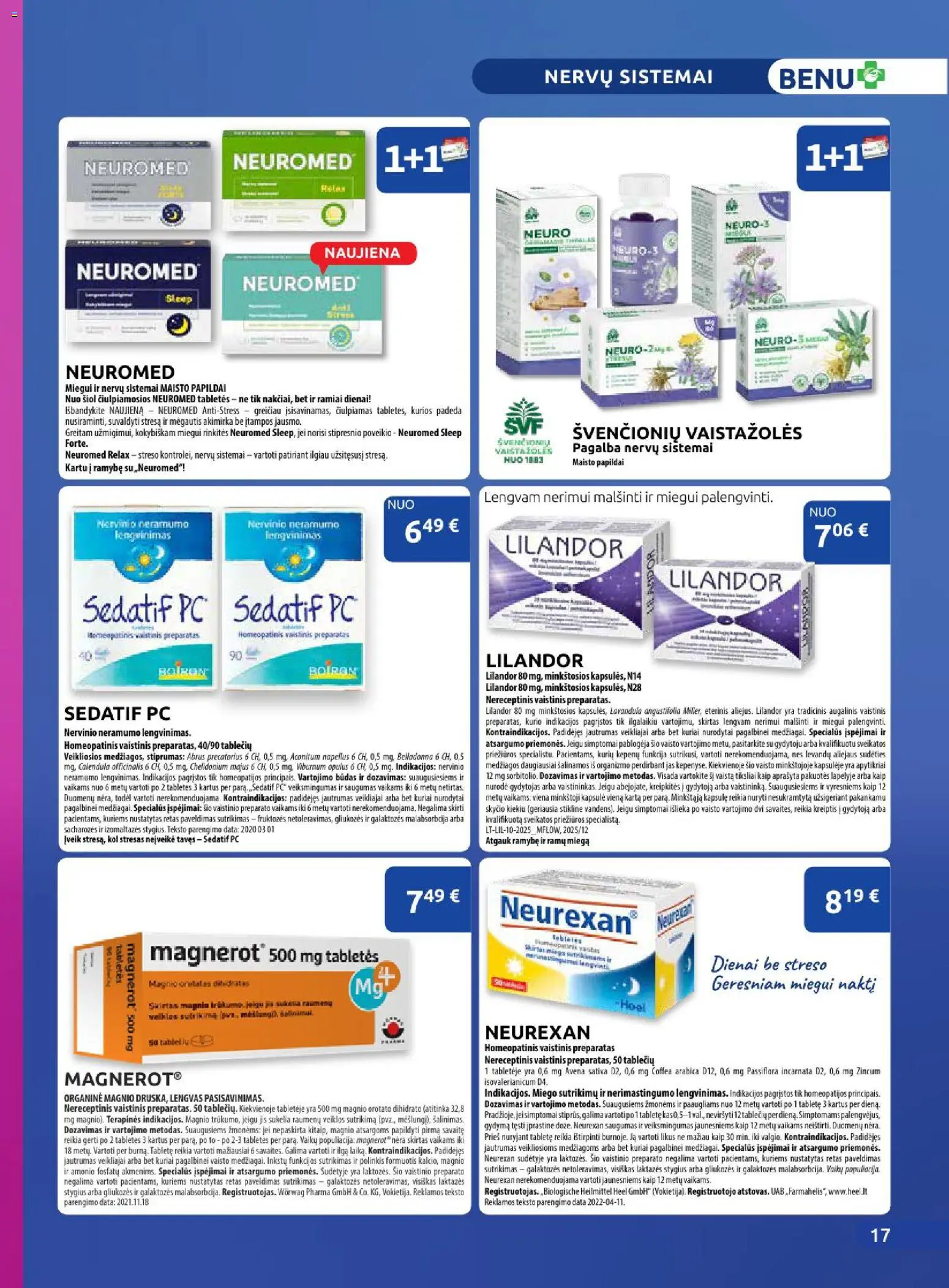 BENU akcijos nuo 01.01.2026 | Puslapis: 17