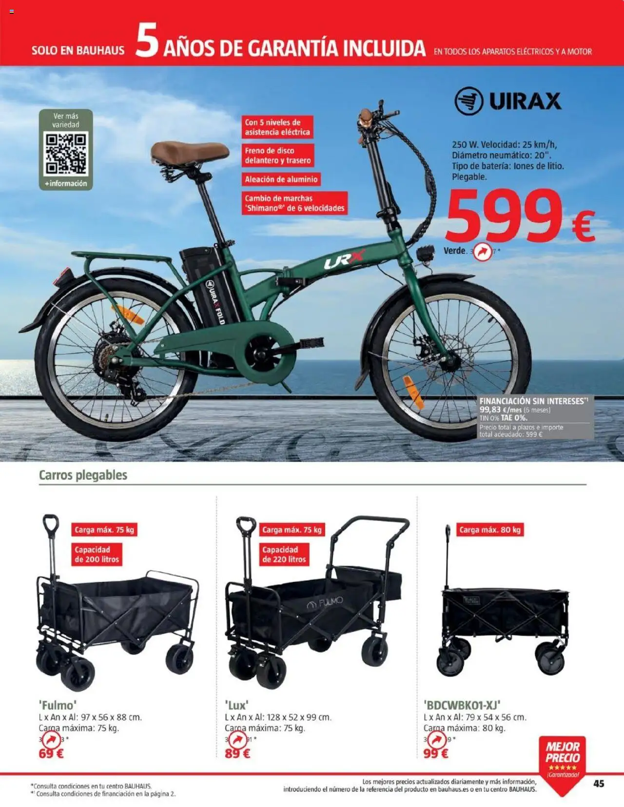 Bauhaus - Camping │ válido desde el 19.05.2025 | Página: 45 | Productos: Disco, Batería