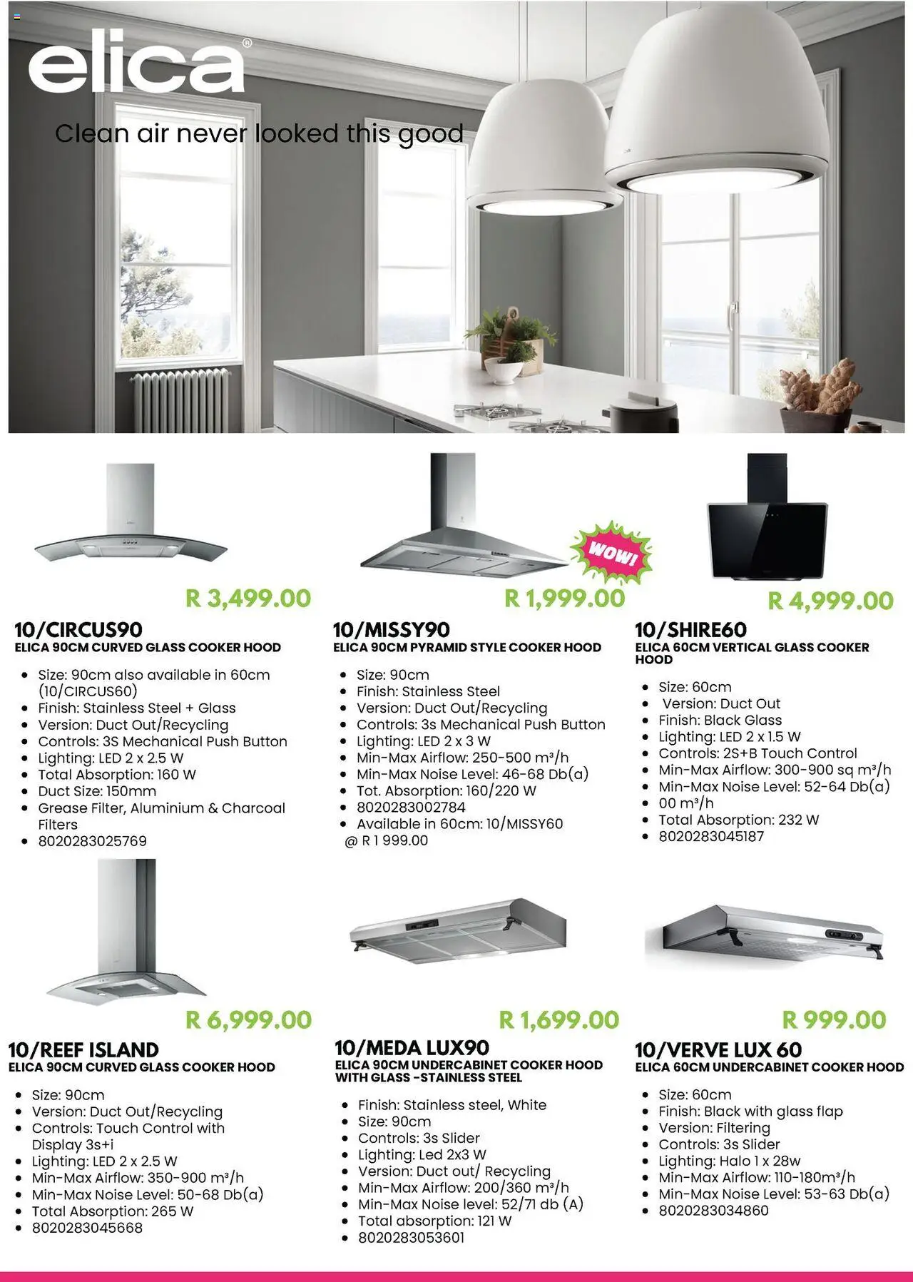 New Save catalogue – valid from 18.09.2025 | Page: 4 | Products: Cooker, Hood