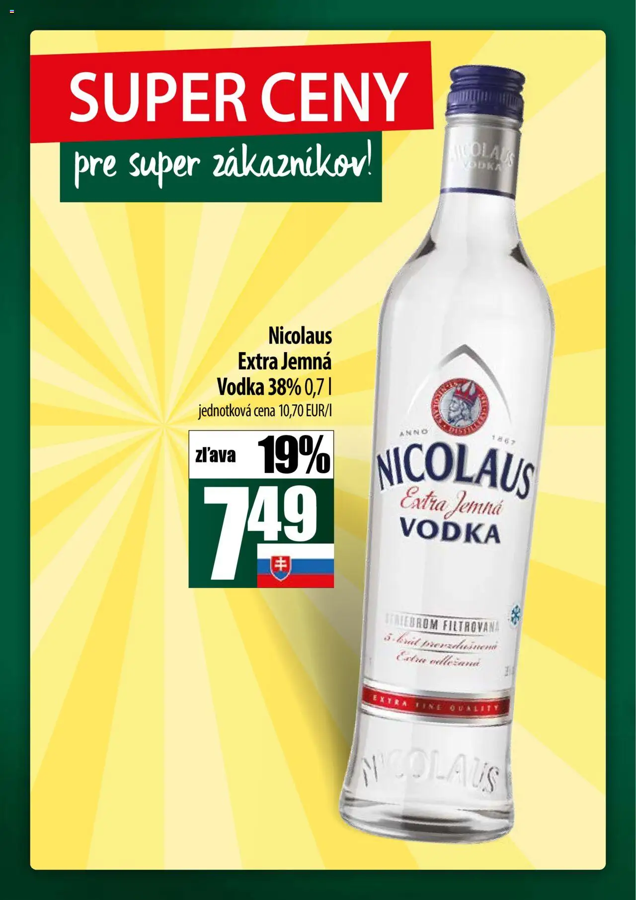 COOP Jednota široká ponuka │ platný od 17.07.2025 | Strana: 54 | Produkty: Vodka