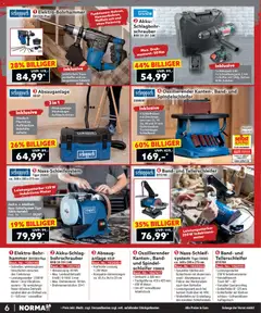 Norma Bestellmagazin Februar 2026 ab 01.02.2026 gültig | Seite: 6 | Produkte: Staubsauger, Tisch, Arbeitstisch, Koffer