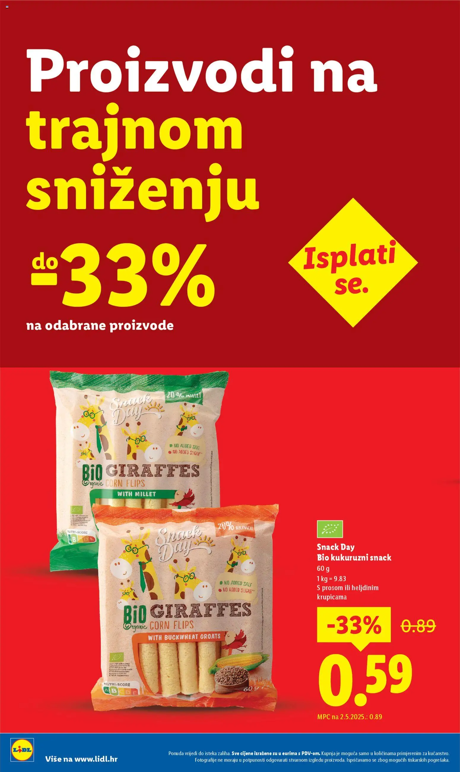 Lidl katalog | vrijedi od 08.09.2025 | Stranica: 8 | Proizvodi: Flips