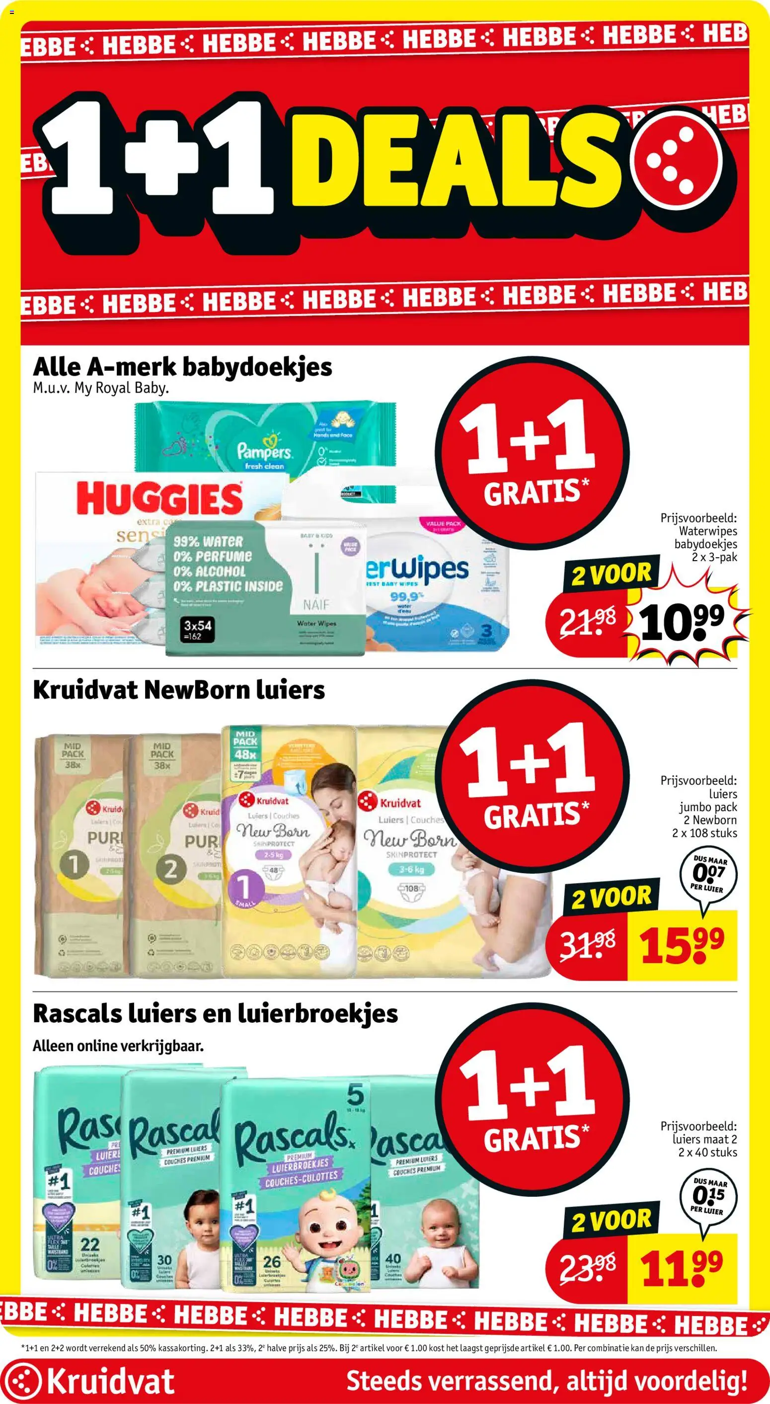 {H1} | Pagina: 8 | Producten: Kan, Pampers, Babydoekjes, Alcohol