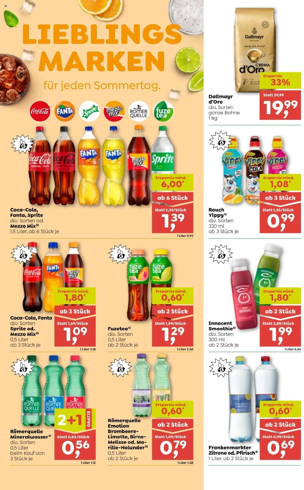 ADEG Spittal gültig ab 31.07.2025 | Seite: 8 | Produkte: Zitrone, Birne